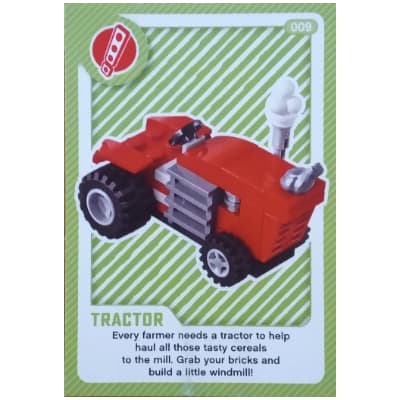 Trading Card, Create the World Living Amazingly - Tractor