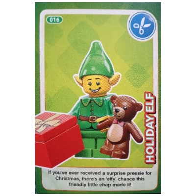 Trading Card, Create the World - Holiday Elf