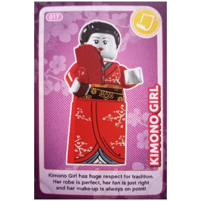 Trading Card, Create the World - Kimono Girl