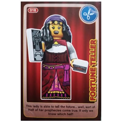 Trading Card, Create the World - Fortune Teller