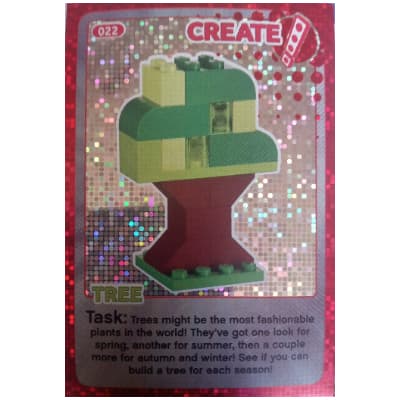 Trading Card, Create the World - Tree (foil)
