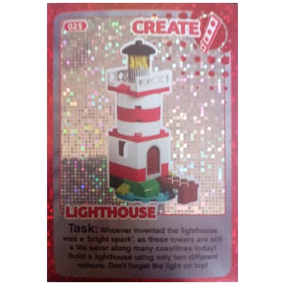 Trading Card, Create the World - Lighthouse (foil)