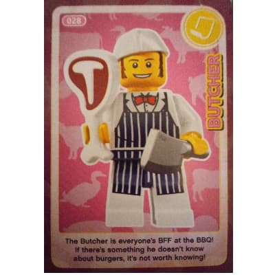 Trading Card, Create the World - Butcher