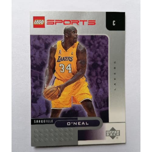 Trading Card, NBA: Shaquille O'Neal, Los Angeles Lakers #34