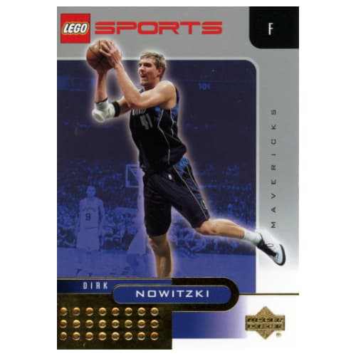 Trading Card, NBA: Dirk Nowitzki, Dallas Mavericks #41 (Gold Leaf)