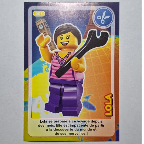 Trading Card for Set TRADINGCARD-12, #001 Print