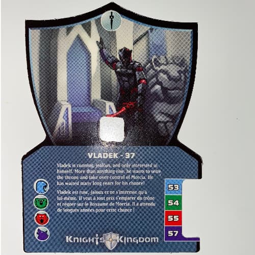 Trading Card, Knights Kingdom II, Vladek - 37