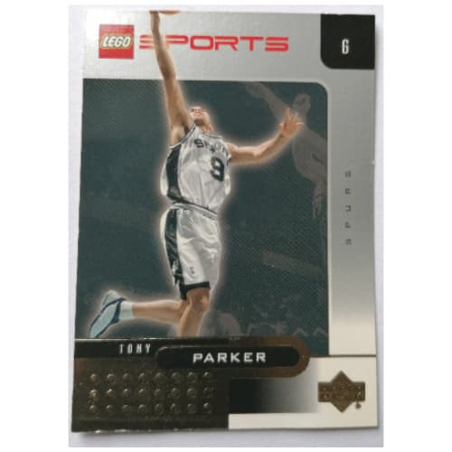Trading Card, NBA: Tony Parker, San Antonio Spurs #9 (Gold Leaf)