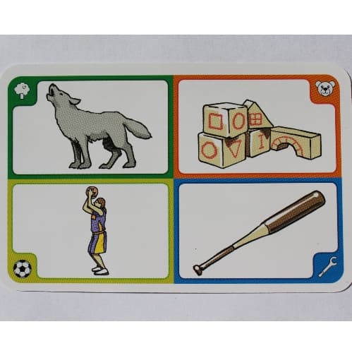 Game Card, Creationary, 102 Wolf