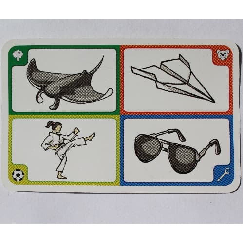 Game Card, Creationary, 107 Manta Ray