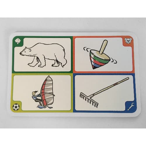 Game Card, Creationary, 111 Polar Bear