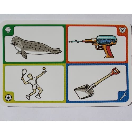 Game Card, Creationary, 114 Sea Lion