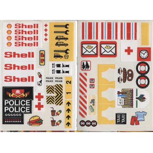 Sticker Sheet for Set 200-2