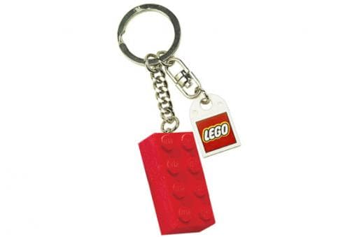 Red Brick Key Chain