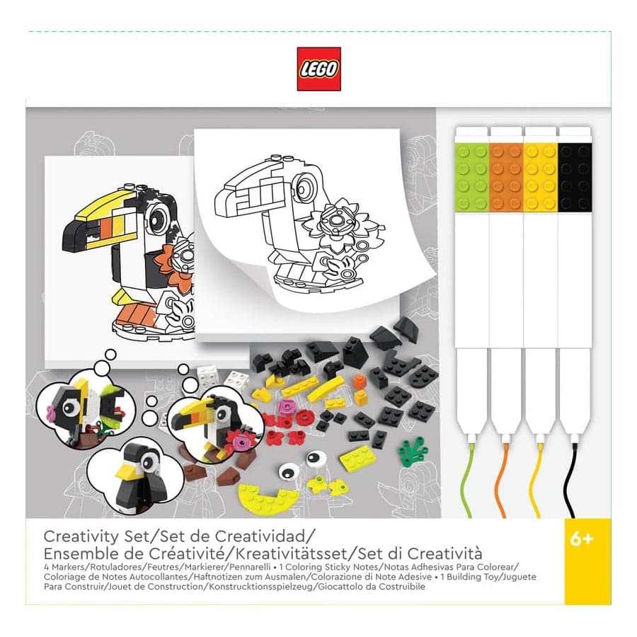 Stationery Creativity Set Animal 3in1