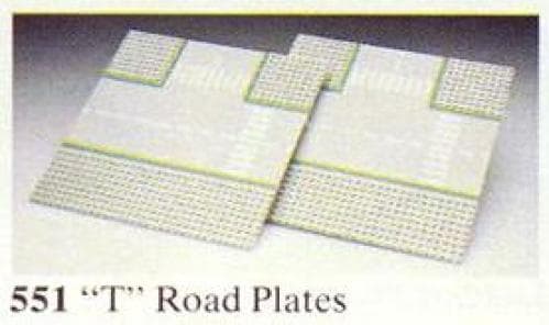 T Road Plates