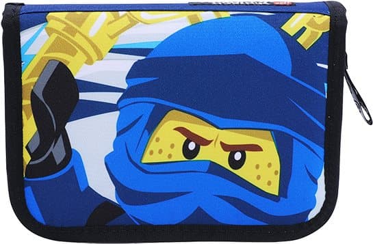 Ninjago Jay Pencil Case with Pencils