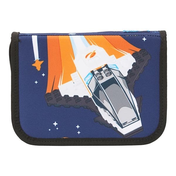 City Space Pencil Case with Pencils