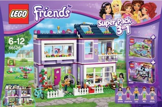 Friends Super Pack 3 in 1
