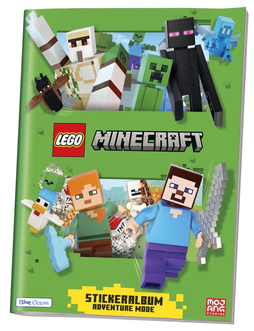 Minecraft Adventure Mode Sticker Series - Sticker Album