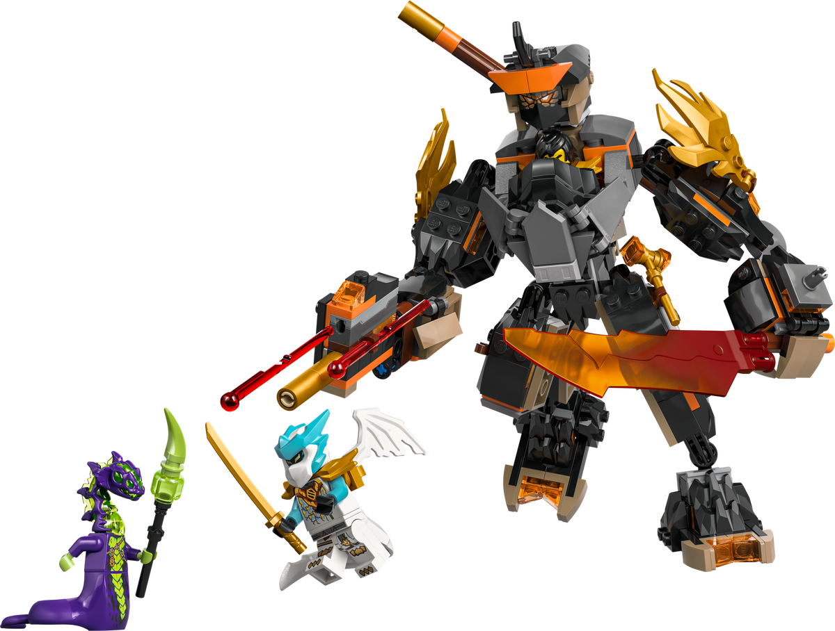 Cole's Mission Mech & Dragon Zane