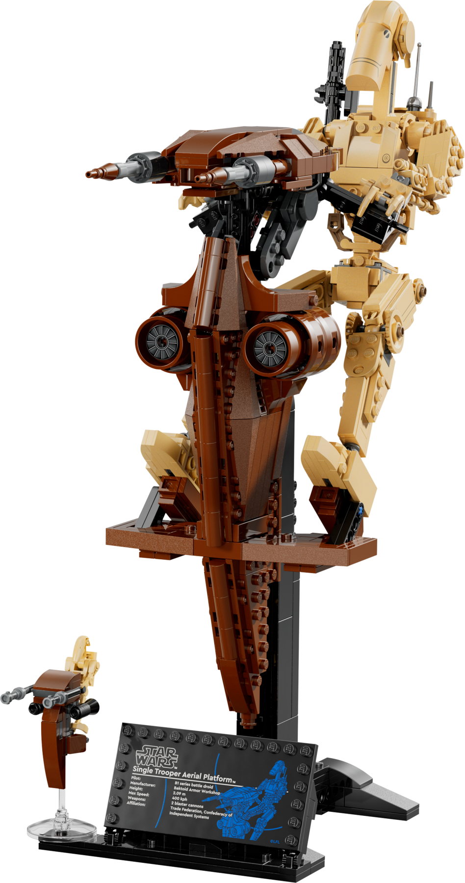 Battle Droid with STAP