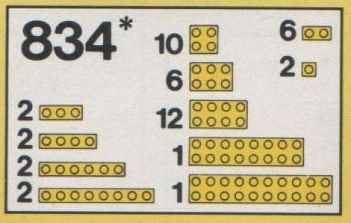 Parts Pack, Yellow Bricks