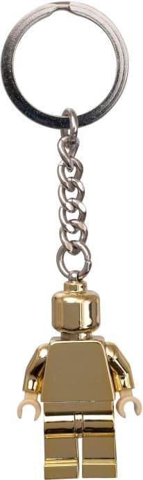 Gold Minifigure Key Chain