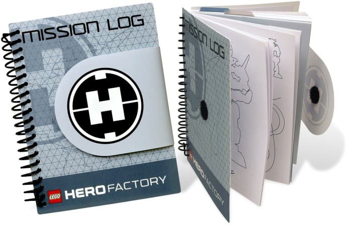 Hero Factory Mission Log Book
