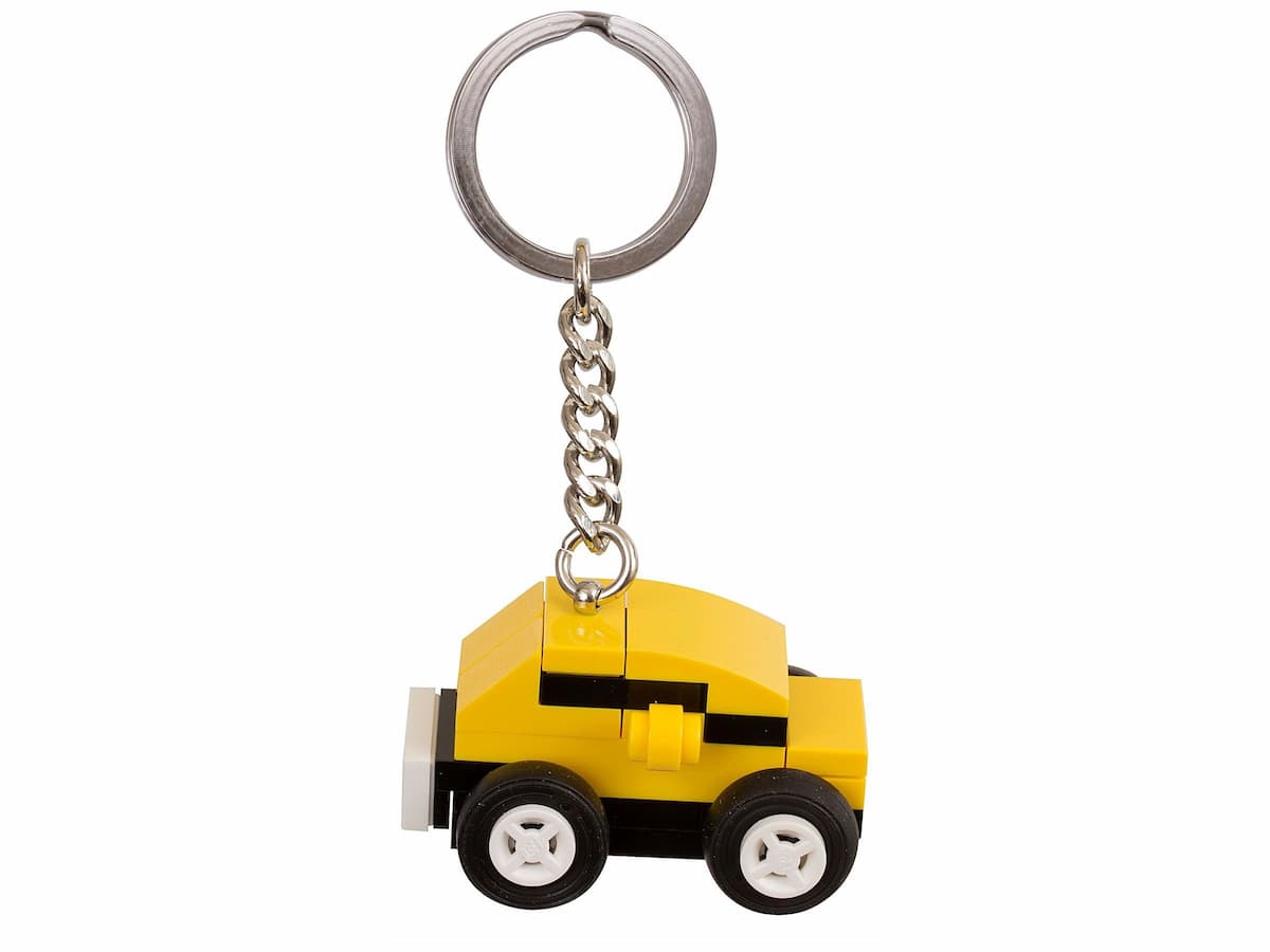 Yellow Car Bag Charm