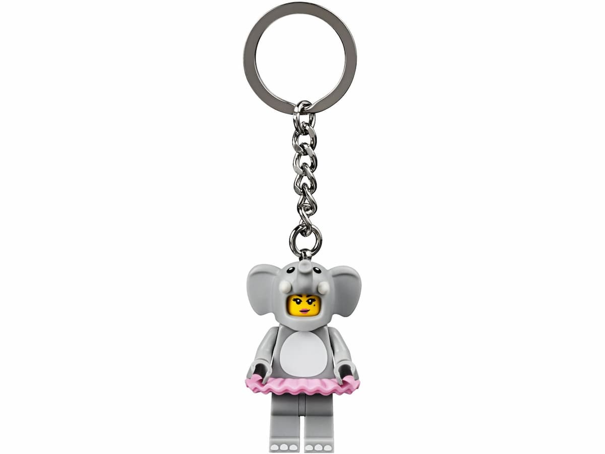 Elephant Girl Key Chain