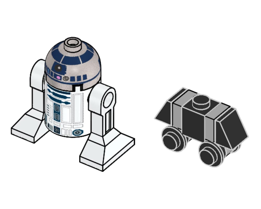 R2-D2 & MSE-6