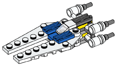 Rebel U-Wing Starfighter
