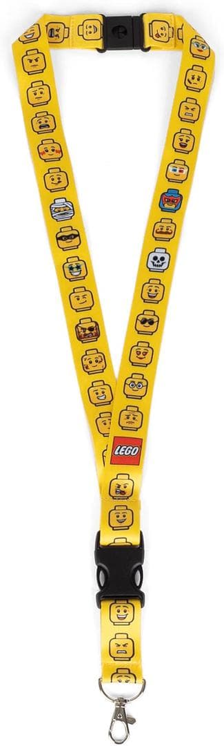 Minifigure Heads Lanyard