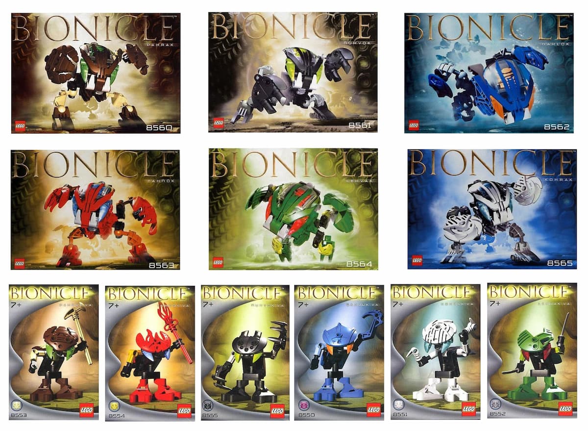 Ultimate Bohrok Swarm Kit