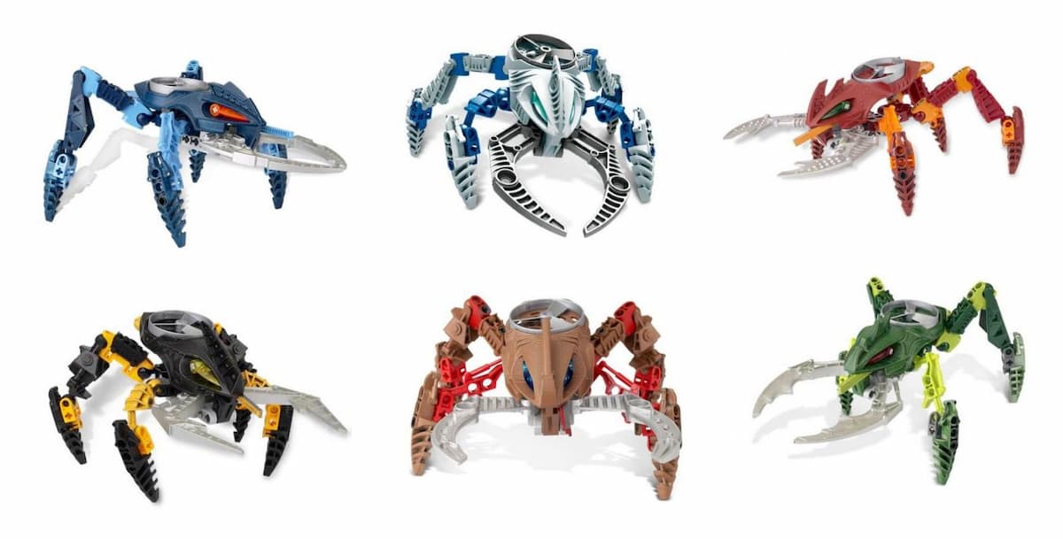 Visorak Collection (8742 8743 8744 8745 8746 8747)