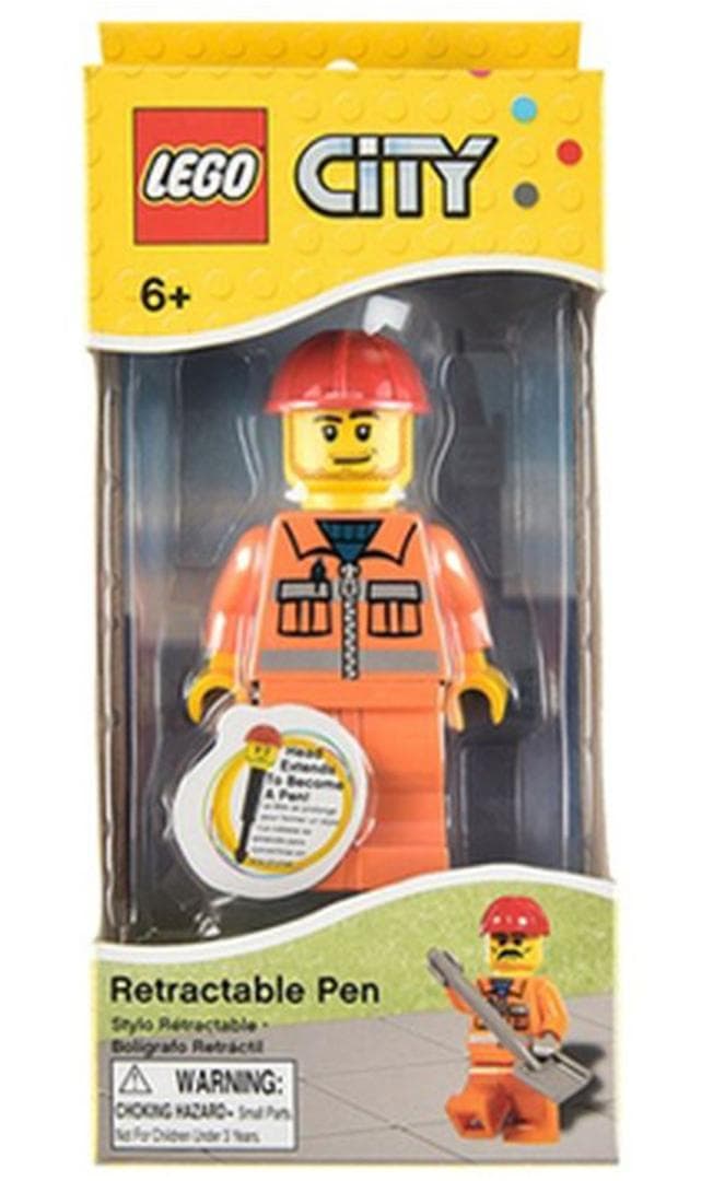 City: Construction Worker Retractable Pen