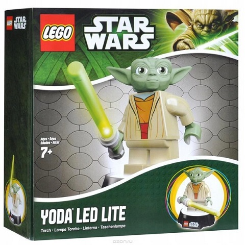 Yoda Desk Lamp (Trans-Bright Green Lightsaber)