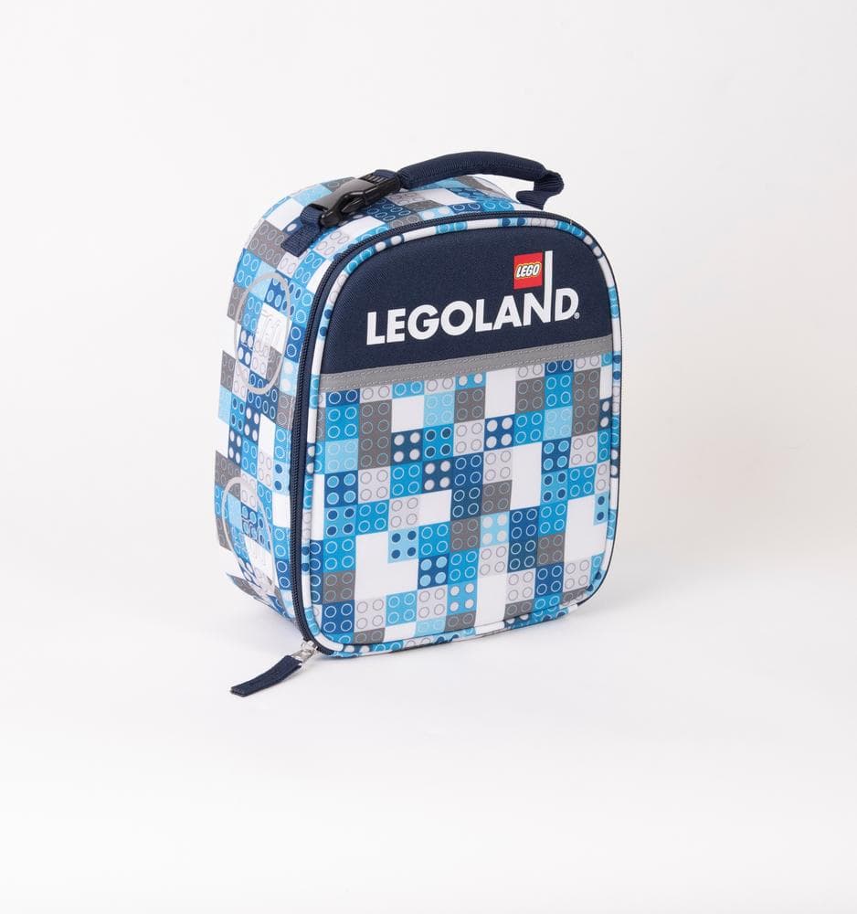 2 x 2 Building Brick Lunch Bag (Blue)