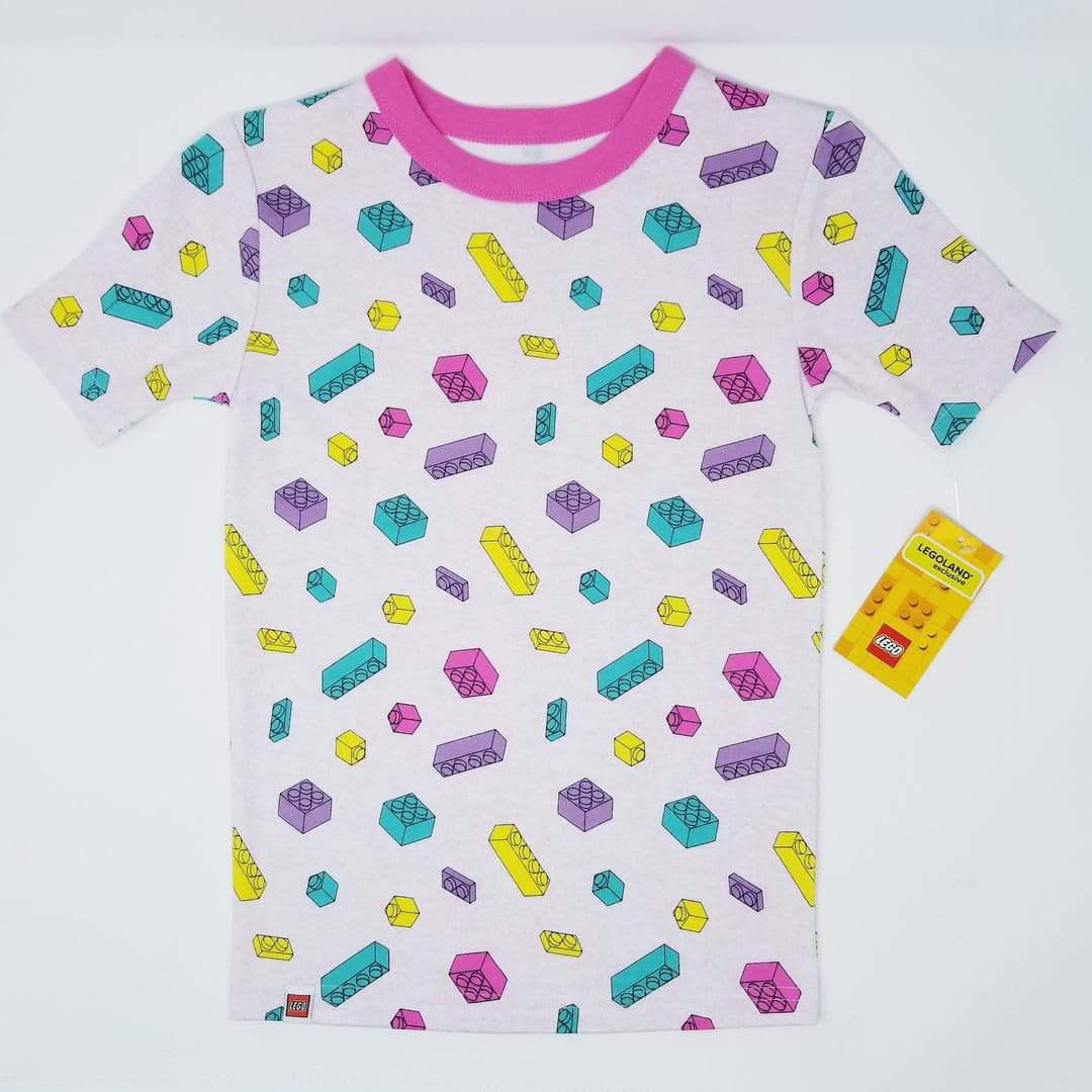 Iconic Brick Pajama Set (Pink)