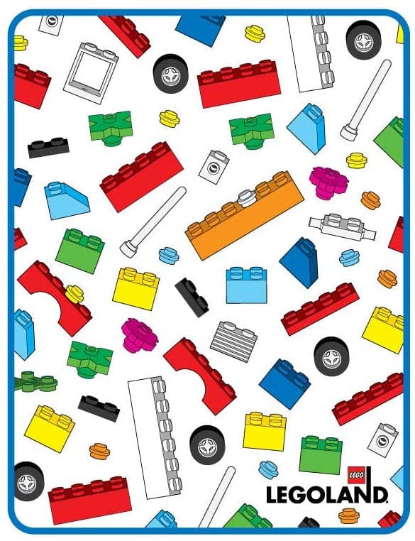 LEGOLAND Building Blocks Throw