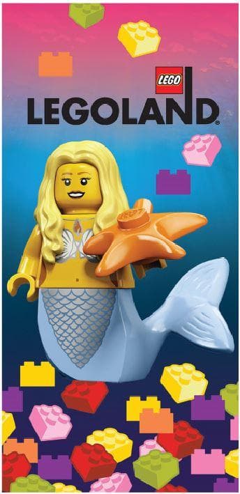 LEGOLAND Mermaid Girl Towel